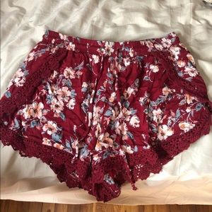 Floral shorts